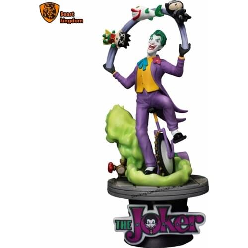 Beast kingdom DC Genuine authorized person The Joker scene animation Garage Kits Model Kits Collecting gift toys