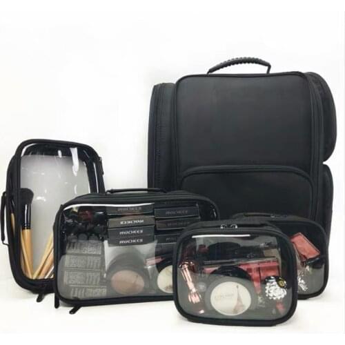 New Women Trolley Cosmetic case Rolling Luggage with wheel,Girls Nails Makeup Toolbox,Men Beauty Tattoo Salons Trolley Suitcase