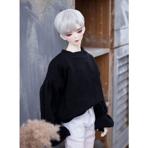 BJD doll clothing is suitable for dragon Spirit Uncle SD13size round neck hoodie bubble sleeve long sleeve boy jacket doll acces