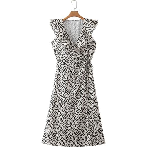 SHEMUJERSKY Summer Polka Dot Dresses