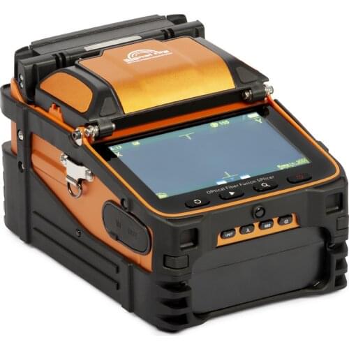 Signal Fire AI-9 SM MM Intelligent FTTH 6-Motors Fiber Optic Fusion Splicer with OPM VFL 10-languages + Free Gift Hot Sell