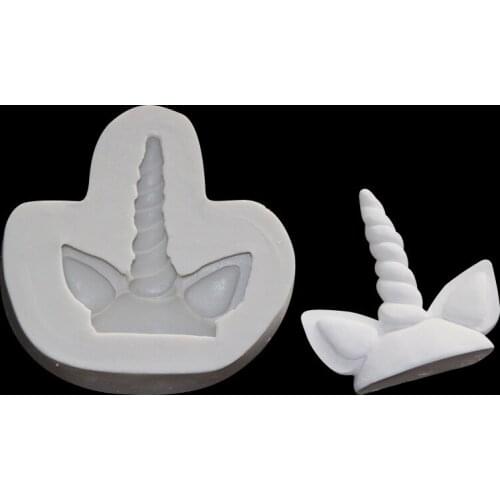 Fondant Unicorn Silicone Mold Cake Decoration Mold 15-675