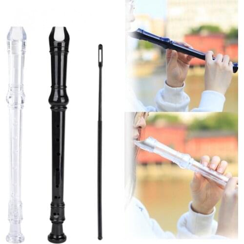 Flute ABS 8 Holes Soprano Recorder G Key Germany Type Flute Student Beginner Recorder
