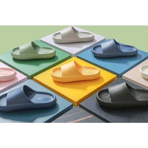Women Platform Slippers Suitable Indoor and Outdoor EVA Leisure Shoes Household Shower Quick-drying Open-toed Sandals