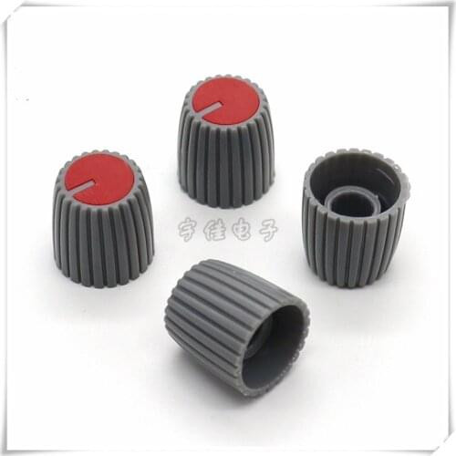 10 Piece 15*15 two-color plastic encoder knob flower shaft potentiometer volume adjustment knob