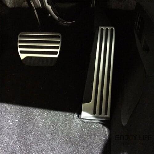 2pc Gas Fuel Brake Foot Pedal Pad Cover Trim For Infiniti Q50 Q60 Q70 QX50 QX60 QX70 Q70L Car Accessories