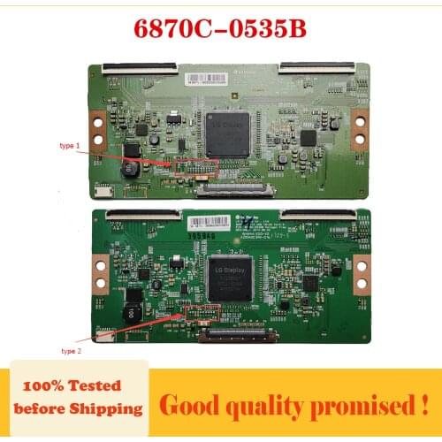 6870C-0535B T-con board FOR LG Display V15 UHD TM120 Ver0.9 ... etc. 2 types boards for TV BOARD 6870C 0535B