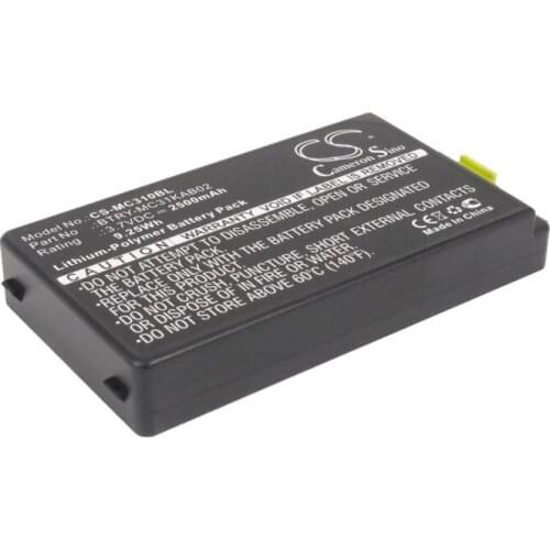 Cameron Sino For Symbol 82-127909-02 MC3190-SL4H12E0U 2500mAh / 9.25Wh