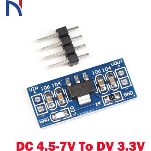 AMS1117 DC 4.5V - 7V to 3.3V power supply module AMS1117 DC 3.3 V power module AMS1117-3.3V Good Quality