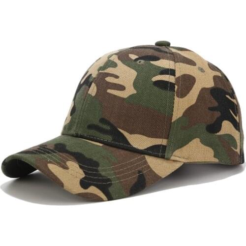 Hot Sale Camouflage Baseblaa Cap For Men Girls Sun Shade Hats Adjustable Baseball Hat Women Outdoor Retro Snapback