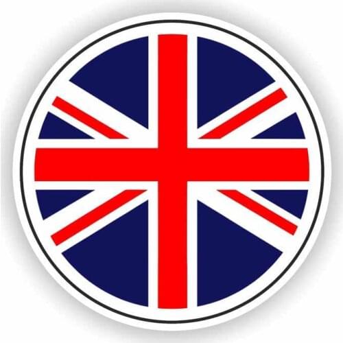 Fuzhen Boutique Decals Exterior Accessories Creative British Flag Car Stickers Motorcycles Window Bumper Laptop Vinyl Decal