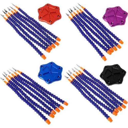 Helping Third Hands Soldering Tool 6 Flexible Arms Welding Station For RC Model