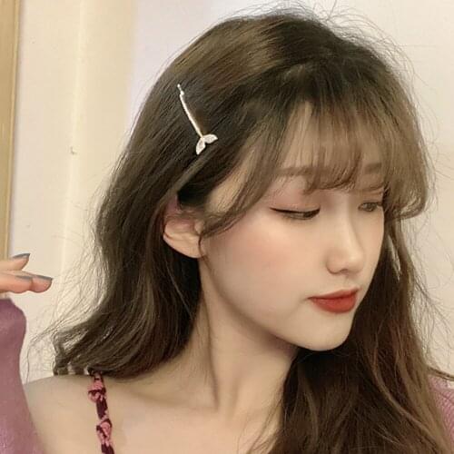 Exquisite Fishtail Hairpin Temperament Carson Series Fairy Clip Headdress Hair Accessories for Women