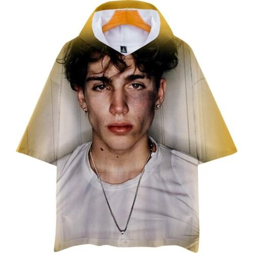 Kawaii Vinnie Hacker Hoodie Summer Hoody Hip Hop Tops Y2K T-shirts Women Mens Clothes Top Loose Sale Tops Short Sleeves Tee