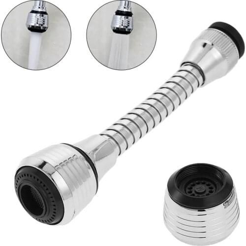 Kitchen Sink Faucet Sprayer Water Saving Aerator 360 Degrees Rotatable Bubbler Filter Bend Nozzle Tap Accessories Household