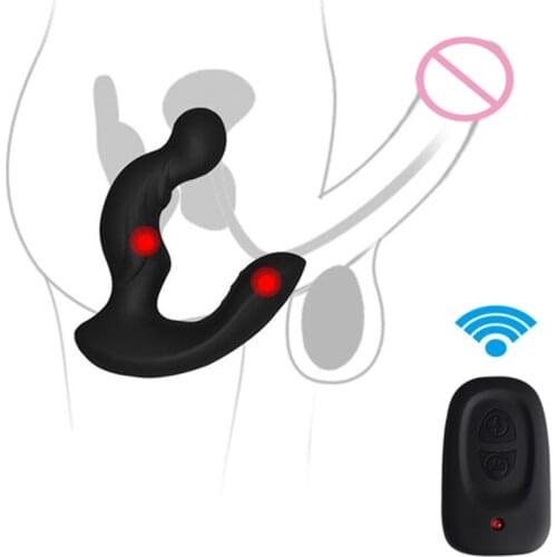 Prostata Massage Remote Control Anal vibrator Sex toys For Men Gay G Spot Prostate Massager,Double Motor Anal Vibrator Butt Plug