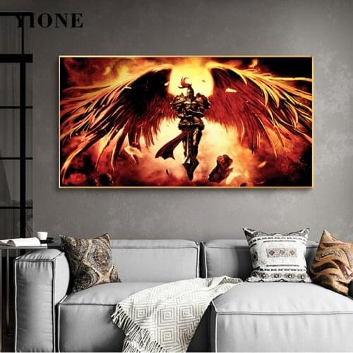 The Judicator Kayle Game Canvas Prints Custom Modern Classic Video Game Character Poster Wall Art Decoration Painting Picture