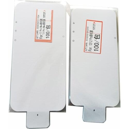 100PCS New Mobile phone Plastic Seal Factory Wrap Film Screen Protector Protective For iPhone 11 Pro Max 12 Mini 12 Pro