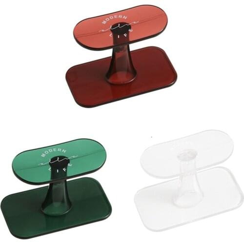 Toilet Lid Lifter, Adhesive Lifting Handle for Toilet Seat Cover, Avoid Direct Touching Germs, Brown/ Dark Green/ Transparent