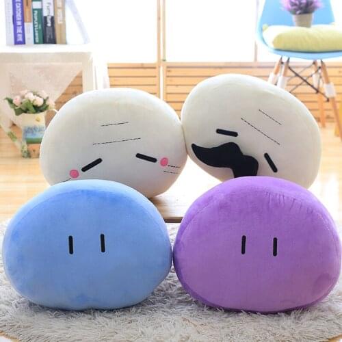 Japanese Anime CLANNAD Nagisa Furukawa Cosplay Dango Dumpling Doll Cute Soft Plush Stuffed Cartoon Pillow Cushion Plushies Toys