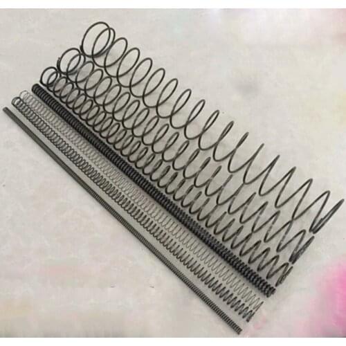 0.4MM Wire Diameter 3mm-9mm Outside Diameter 300mm Length Compression Spring Carbon Steel 2pcs