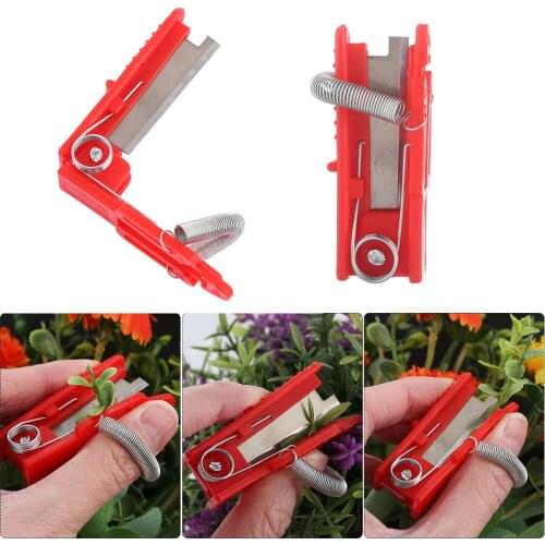 1Pc Multifunctional Thumb Knife Safe Fruit Blade Tool Garden Pruner Fruit Picking Device Cutting Blade Rings Finger Protector