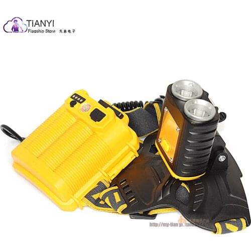 2*P50 high-power cycling lighting headlights, strong light concentrating super bright long-range outdoor head-mounted night LED