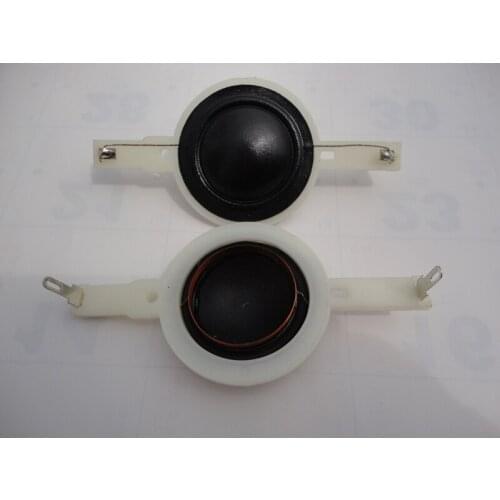 2 pieces ID: 25.5mm 1" silk 8 ohm Tweeters Diaphragm speaker voice coil - Long 86mm frame 100% new