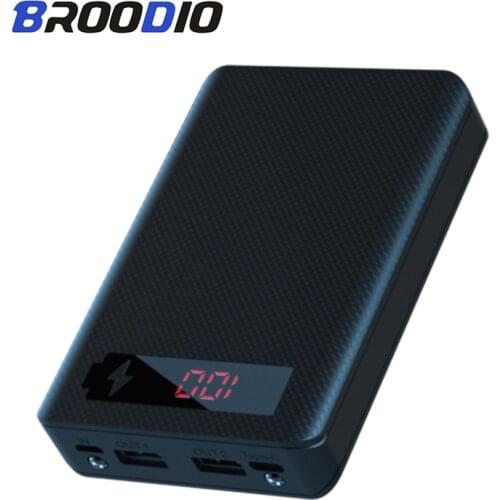 5*18650 Power Bank Case 5V Dual USB With Digital Display Screen Mobile Phone Charger DIY Shell 18650 battery Holder Charging Box