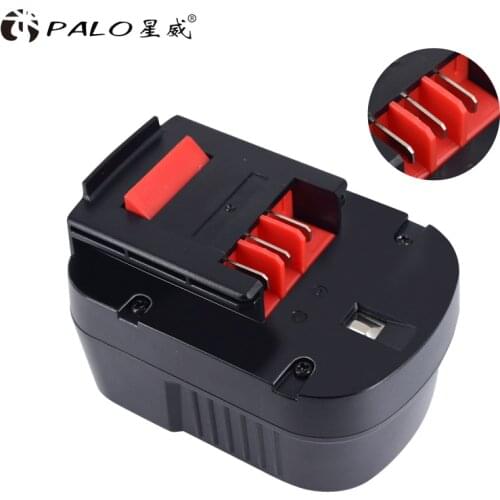 Palo FS120B 12V 3000mAh Ni-MH Rechargeable Battery Pack for Black&Decker Drill A12 A12EX FSB12 A1712 HP12K HP12KD Bateria