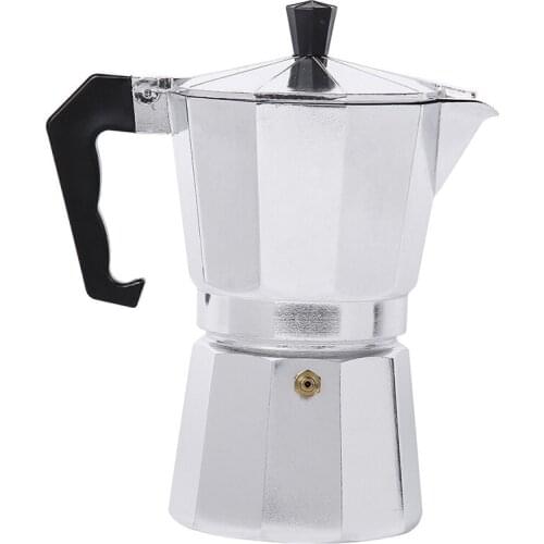 Aluminum Italian Stove Top/Moka Espresso Coffee Maker/Percolator Pot Tool 50Ml