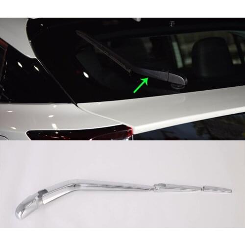 Car Accessories 2019 New Item Exterior Decorative ABS Chrome Rear Wiper Trim Protected Rain Tools For Toyota Prius 2019