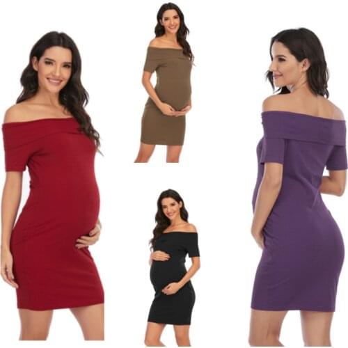 BBURQT Maternity Short Dresses