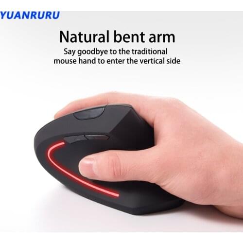 Wireless Mouse 2.4G Mouse Sem-Fio Bluetooth Mouse Wired Vertical Mouse Ergonomic Gaming Mouse 800 1200 1600 DPI For PC Gaming