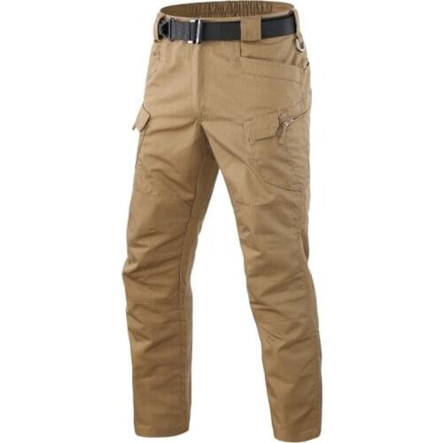 Mens 5XL Big Size Outdoor Camo Tactical Trousers Hiking Climbing Multi Pocket Plaid Breathable Wearproof Overalls Cargo Pants