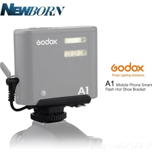 Godox A1 Mobile Phone Smart Flash Hot Shoe Bracket Camera DSLR Hot Shoe Adapter Converter for Canon Nikon Sony Fuji Olympus