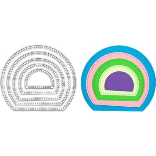 Julyarts Arch Frame Cutting Dies Frame Natal For Card Making Decorative Embossing Suit Paper Cards DIY