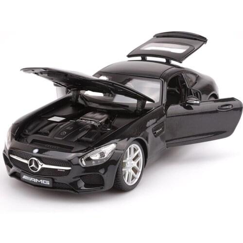 1:18 scale Benz AMG GT Sport Car Model Simulated Alloy Car toy model with Suspension Steering wheel control front wheel steering