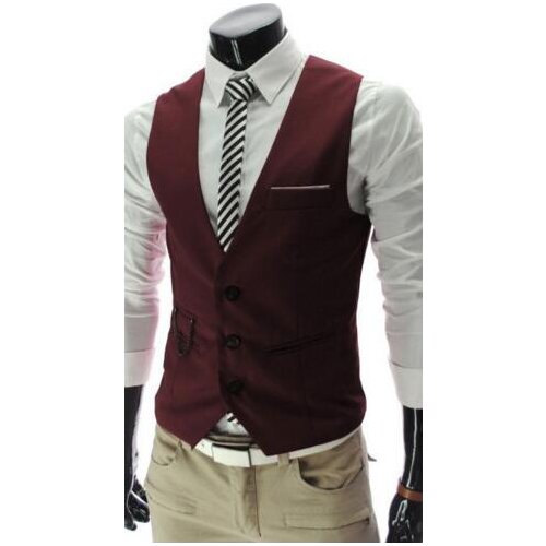 2018 Custom Made Dark Gray Mens Vests Slim Fit Wedding Prom Dinner Suit Waistcoats Handsome Vest For Man gilet costume colete