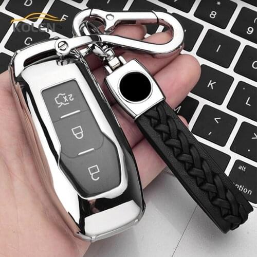 Soft TPU Car Remote Key Case Cover For Ford F-150 Mondeo Fusion Mustang Explorer Edge Galaxy Ranger Holder Shell Fob Accessories