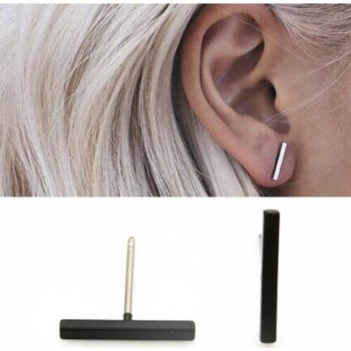 New Fashion Simple Design Earrings For Men Wemen Unisex Stud Earrings