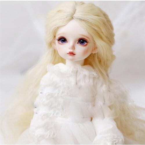 New Arrivel 1/3 1/4 1/6 1/8 Long Wavy Fiber Hair High Temperature Wire BJD SD Wig For BJD Doll