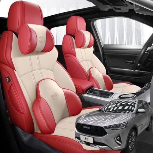 Front and Rear ) Leather Car seat covers For Haval F7 2019 2020 2021 accessories