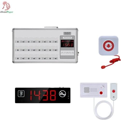 Easy installing advanced long distance wired medical device smart emergency nurse pager system
