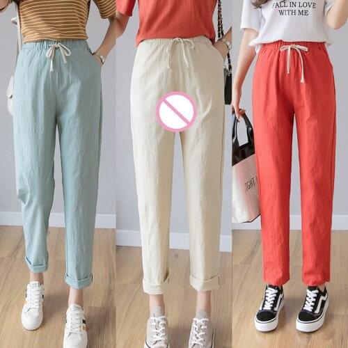 Outdoor Sex Pants Women Harem Hidden Zipper Open Croch Crotchless Sweatpants Outdoor Sex Hosen for Dating Open Kruis Broek