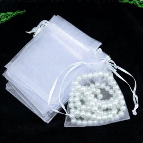 20pcs Jewelry Bag Wedding Gift Organza bag Jewelry Packaging Display Jewelry Pouches