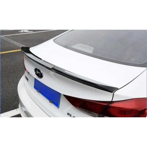ABS Car Rear Wing Trunk Lip Spoilers Fits For Hyundai Elantra 2017 2018