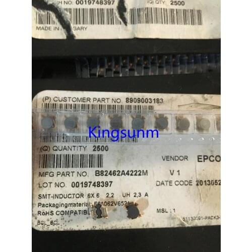 Free shipping 10pcs B82462A4222M EP 2.2UH 2.3A