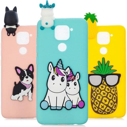 On For Etui Xiaomi Redmi Note 9 Case na sFor Fundas Xiomi Xiaomi Redmi Note 9 Cover 3D Toys Soft Silicone Phone Case Coque Women