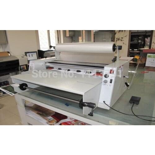 DC-380 Cold&hot Laminating Machine, Hot Laminator, Roll Laminating Machine max laminating width 365MM